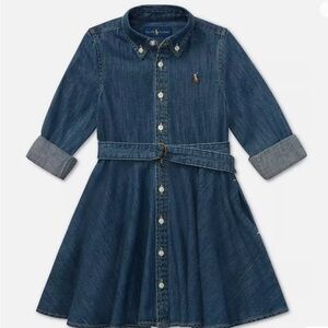 Ralph Lauren Jean dress. Size 3t. Never worn.